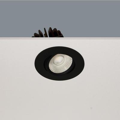 Inbouwspot Artdelight Venice 1 Lichts Small LED 2700K Dimbaar Zwart