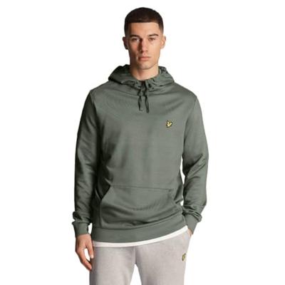 Lyle & Scott Fly Fleece Hoodie Heren Donkergroen - Maat L - Kleur: Donkergroen | Soccerfanshop