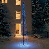 VidaXL Kegelkerstboom 752 blauwe led&apos;s 160x500 cm