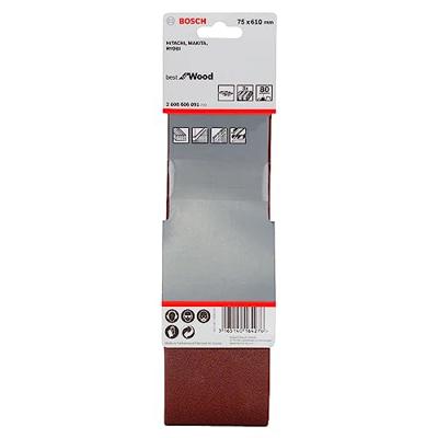 Bosch Accessoires 3 Banden 75x610 X440, Best for Wood+Paint , K80 - 2608606091 Bosch Accessoires 3 Banden 75x610 X440, Best for Wood+Paint , K80 - 2608606091