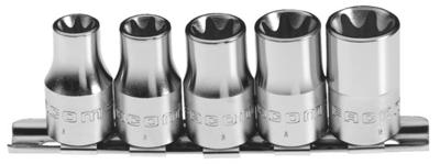 Facom jeu de 5 douilles 3/8' tx - JTX.40