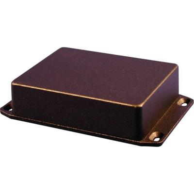 Hammond Electronics 1590WBX2FLBK Universele behuizing 254 x 70 x 34.5 Aluminium Zwart (RAL 9005) 1 stuk(s)