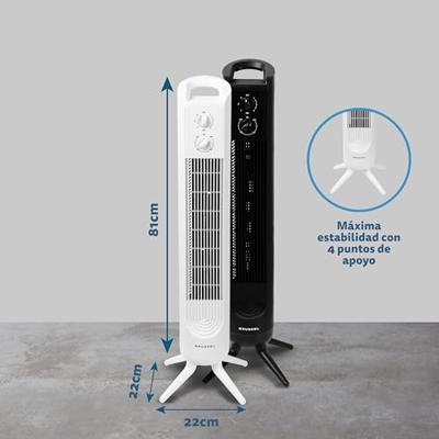 Staande ventilator Grunkel TF-324L BL 45 W Wit
