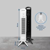 Staande ventilator Grunkel TF-324L BL 45 W Wit - thumbnail