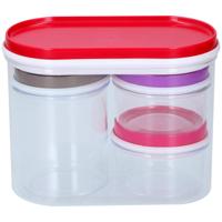 Alpina Opbergdozen 4 Stuks Transparant - thumbnail