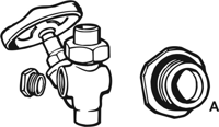 Cornat Stop Voor Stopkraan 1/4 - T571504 - thumbnail