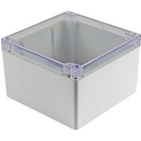 Hammond Electronics 1554 PC CL 1554QA2GYCL Universele behuizing Polycarbonaat Grijs 1 stuk(s) - thumbnail