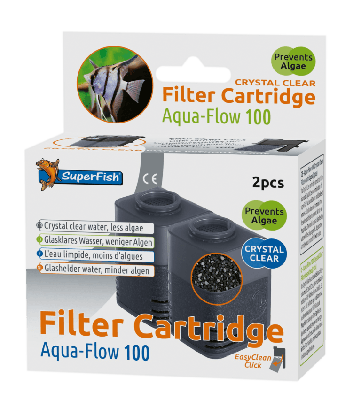 Aquaflow 100 Crystal Cartr.2St aquaria Superfish - Superfish