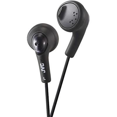 JVC HA-F160-B-K Gumy Earbud Headphones (Olive Black)