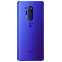 OnePlus 8 Pro Ultramarine Blue Smartphone, 6.78”/17,5 cm 3D Fluid Amoled Display 120Hz Kracht Scherm, 12 GB RAM + 256 GB, Quad Camera, Draadloos Snelladen, Dual Sim, 5G - thumbnail