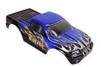 Amewi Torche Brushless 1:10 RC auto Elektro Monstertruck 4WD RTR 2,4 GHz Incl. accu en lader - thumbnail