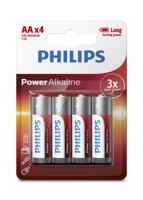 Philips power alkaline aa/lr6 penlite op kaart - thumbnail
