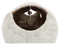 TRIXIE KRABTUNNEL LICHTGRIJS / BRUIN / TAUPE 110X30X38 CM - thumbnail