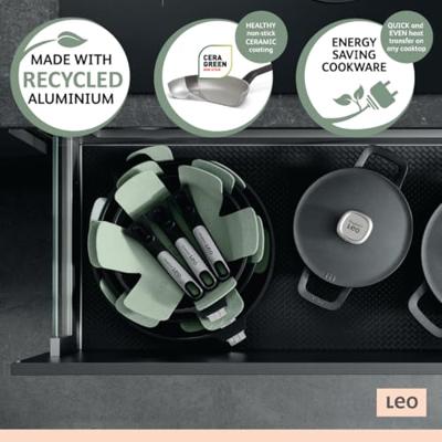 BergHOFF LEO RECYCLED Braadpan Antikleef, Phantom Pan - thumbnail