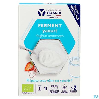 Yalacta Ferment Yoghurt Bio 2x4g