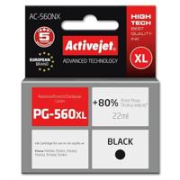 Activejet AC-560NX printerinkt voor Canon, vervanging Canon PG-560XL; Supreme; 22 ml; zwart - thumbnail