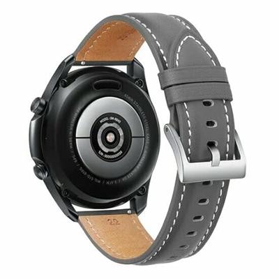 Garmin Approach S12 / S40 / S42 - Premium Leather bandje - Grijs
