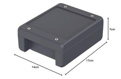 Bopla BA-S 141306 F Bocube Alu Gehäuse 7024 00163224 Industriële behuizing 159 x 128 x 60 Aluminium Grafietgrijs (RAL 7024) 1 stuk(s)