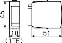 DEHN 953011 DR MOD 30 Overspanningsveilige module 1 kA 1 stuk(s) - thumbnail