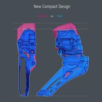 SHIMANO voorderailleur "dura ace di2 fd-9250" fr.derail.shim.dura ace di2 fd-9250 braze-on - thumbnail