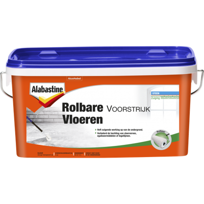 Rolbare voorstrijk vloeren 2,5l Alabastine - Alabastine Rolbare voorstrijk vloeren 2,5l Alabastine - Alabastine