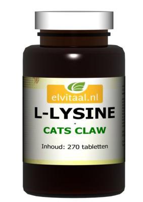 Elvitum L-Lysine Cats Claw Tabletten Elvitum L-Lysine Cats Claw Tabletten