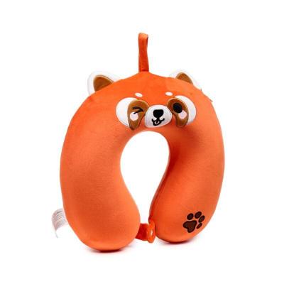 Relaxeazzz Ru de Rode Panda Adoramals Pluche Memory Foam Nekkussen