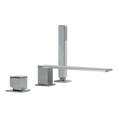 Tres Cuadro Badmengkraan voor randset met handdouche Chroom 00616104