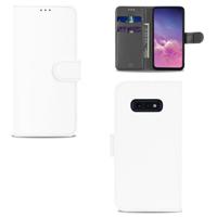 Samsung Galaxy S10e Hoesje Wit met Pasjeshouder - thumbnail