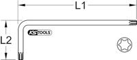 KS Tools 151.4274 Haakse schroevendraaier T 25 - thumbnail