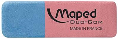 Maped gum Dessin & gum Duo-Gom, blister van 2 stuks