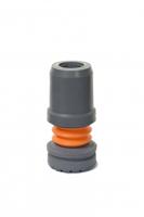 Flexyfoot stokdop | 19 mm | Wandelstokdop | Schokabsorberend | Grijs | PR30041-G - thumbnail