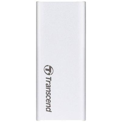 Transcend ESD260C 250 GB Externe SSD harde schijf USB-C, USB-A Zilver TS250GESD260C Transcend ESD260C 250 GB Externe SSD harde schijf USB-C, USB-A Zilver TS250GESD260C