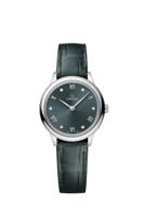 Horlogeband Omega 032Z016966 / 43413286060001 / De Ville Krokodillenleer Groen 13mm - thumbnail