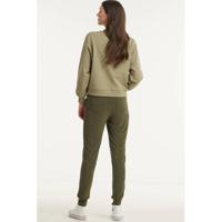 Geisha slim fit joggingbroek groen - thumbnail