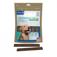 Virbac Veggiedent Zen kauwstrips hond L (15 st) 1 verpakking - thumbnail