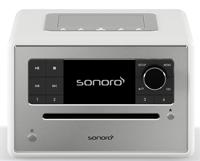 Sonoro Elite 2025 Internet Radio met CD-Speler - Hoogglans wit - thumbnail