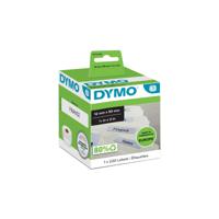 Dymo etiketten LabelWriter ft 50 x 12 mm, wit, 220 etiketten - thumbnail