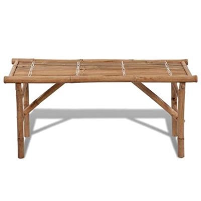 Tuinbank inklapbaar 118 cm bamboe