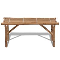 Tuinbank inklapbaar 118 cm bamboe - thumbnail