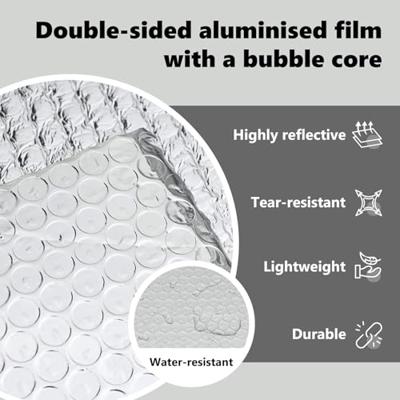 VidaXL Radiatorfolie zilver 10 x 1 m polyetheen VidaXL Radiatorfolie zilver 10 x 1 m polyetheen