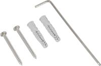 Saqu Nemo 4-delige toiletset mat zwart - thumbnail