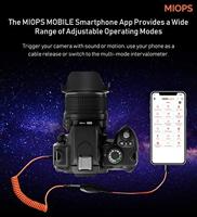 Miops smartphone afstandsbediening md-c2 met c2 kabel voor canon - thumbnail
