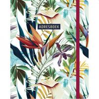 Adresboek (groot) Tropical - thumbnail