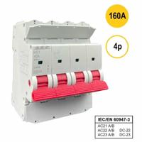 HS1 lastscheider 4 polig 160A hoofdschakelaar werkschakelaar lastschakelaar Voor AC en DC stroom - thumbnail