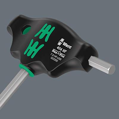 Wera 454 HF T-greep zeskant-schroevendraaier Hex-Plus met vasthoudfunctie, 7 x 200 mm - 05023350001 - thumbnail