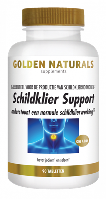 Golden Naturals Schildklier Support Tabletten
