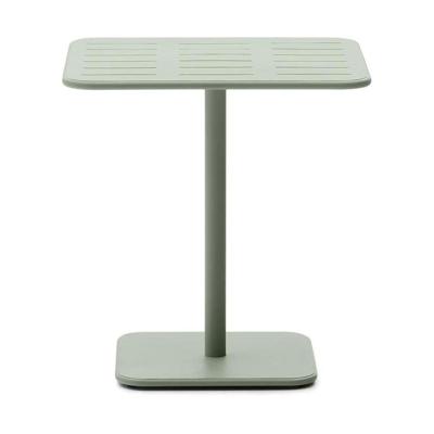 Kave Home Brai tuintafel 70x70 cm gegalvaniseerd Turquoise Kave Home Brai tuintafel 70x70 cm gegalvaniseerd Turquoise