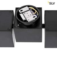 SLV 1002215 ALTRA DICE Wandlamp, Plafondlamp GU10 Zwart - thumbnail