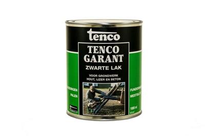 Zwart 1l tencogarant verf/beits Tenco - Tenco
